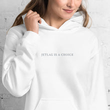 Load image into Gallery viewer, JETLAG IS A CHOICE Taylor Swift, Swiftie Unisex Hoodie