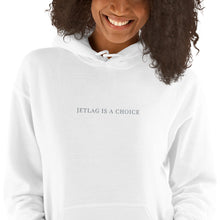 Load image into Gallery viewer, JETLAG IS A CHOICE Taylor Swift, Swiftie Unisex Hoodie